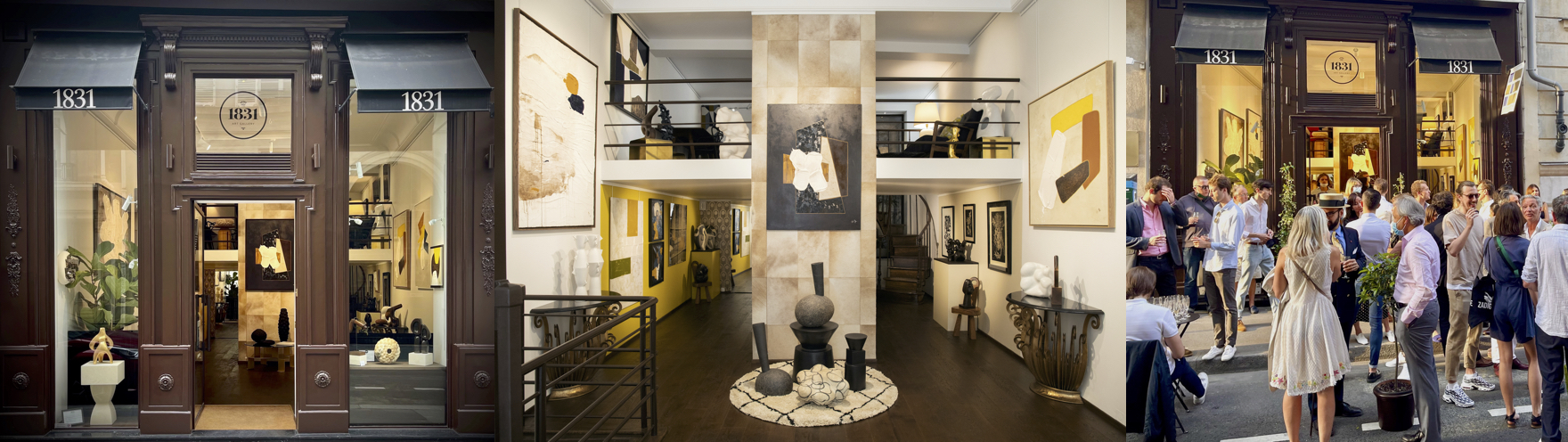 1831 Art Gallery - la galerie